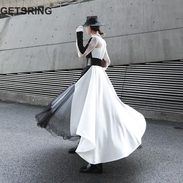 getsring women blazer irregular ladies blazer jacket lace stitching asymmetry long jacket fake two suit coat loose suit, White;black
getsring women blazer irregular ladies blazer jacket lace stitching asymmetry long jacket fake two suit coat loose suit, White;black