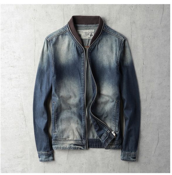 bonjean men's bomber denim jacket denim vintage zipper motorcycle biker jackets coats high quality, Black;brown
bonjean men's bomber denim jacket denim vintage zipper motorcycle biker jackets coats high quality, Black;brown