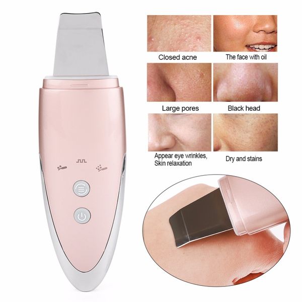 ultrasonic ion pore cleaner machine skin peeling massage cuticle remover anti aging skin scrubber massager
ultrasonic ion pore cleaner machine skin peeling massage cuticle remover anti aging skin scrubber massager