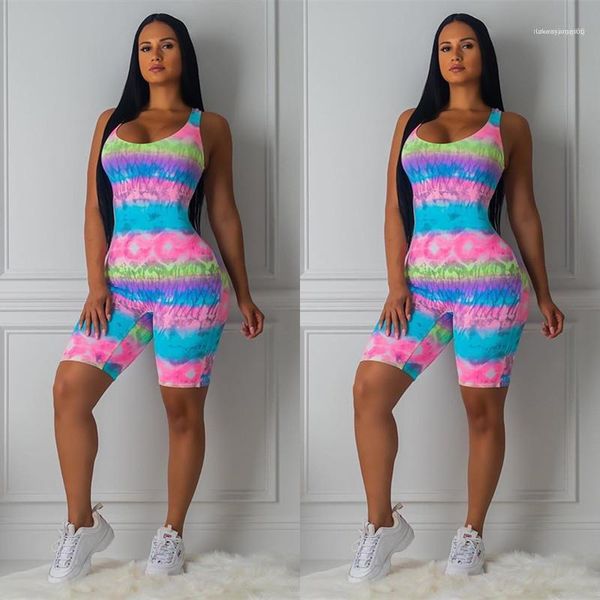 apparel women summer designer jumpsuits one piece sleeveless style female clothing crew neck tie dyeing fashion style casual, Black;white
apparel women summer designer jumpsuits one piece sleeveless style female clothing crew neck tie dyeing fashion style casual, Black;white