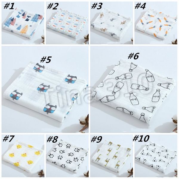 muslin cotton baby blankets multifunction newborn soft swaddles wrap summer baby blanket 110*120cm swaddles wrap 10style t2g5071
muslin cotton baby blankets multifunction newborn soft swaddles wrap summer baby blanket 110*120cm swaddles wrap 10style t2g5071