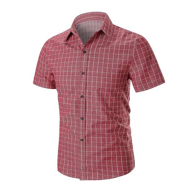 brand men shirt slim fit regular 2019 summer plus size shirt short sleeve hawaiian rockabilly gothic splicing plaid red clothes, White;black
brand men shirt slim fit regular 2019 summer plus size shirt short sleeve hawaiian rockabilly gothic splicing plaid red clothes, White;black