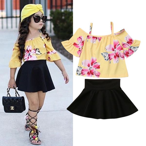 pudcoco girl set 6m-4y fashion kids baby girls flower off shoulder skirts outfit clothes set, White
pudcoco girl set 6m-4y fashion kids baby girls flower off shoulder skirts outfit clothes set, White