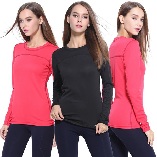 s - 3xl spring autumn plus size breathable quick dry long sleeve women sport t shirt for yoga running fitness, Black;blue 
s - 3xl spring autumn plus size breathable quick dry long sleeve women sport t shirt for yoga running fitness, Black;blue