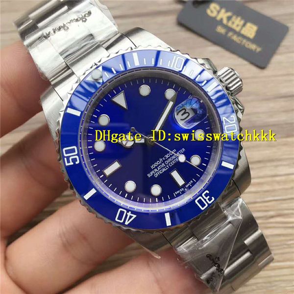sk luxury mens watch 116610ln 116610lv 116619lb 316l stainless steel blue dial 8215 automatic ceramic bezel sapphire luminous watch, Slivery;brown
sk luxury mens watch 116610ln 116610lv 116619lb 316l stainless steel blue dial 8215 automatic ceramic bezel sapphire luminous watch, Slivery;brown