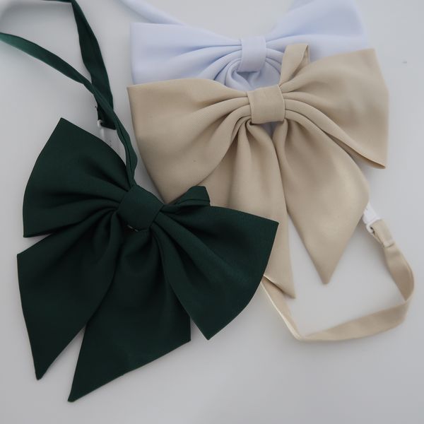 tie jk solid color large bow tie bow orthodox japanese-style uniforms sailor suit jk uniform components ornaments, Black;gray
tie jk solid color large bow tie bow orthodox japanese-style uniforms sailor suit jk uniform components ornaments, Black;gray