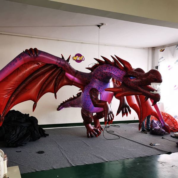 customized red giant inflatable balloon dragon with led strip and ce blower for nightclub ceiling decoration
customized red giant inflatable balloon dragon with led strip and ce blower for nightclub ceiling decoration