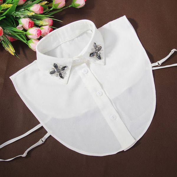 shirt fake collar for women artificial diamond pearl lapel fake false collar half shirt detachable false, Black;gray
shirt fake collar for women artificial diamond pearl lapel fake false collar half shirt detachable false, Black;gray