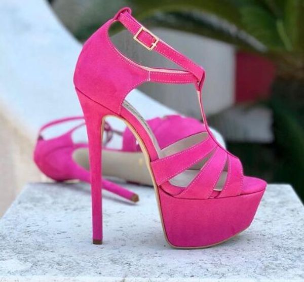 moraima snc super high platform woman sandal rose pink suede ankle strap thin heels shoes summer cutouts gladiator sandal, Black
moraima snc super high platform woman sandal rose pink suede ankle strap thin heels shoes summer cutouts gladiator sandal, Black