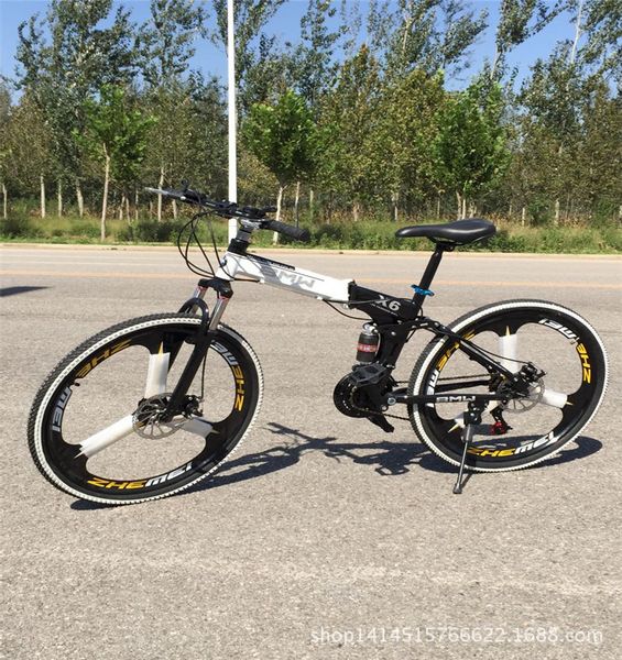 promotional bmw folding mountain bike 26-inch one-wheel student gift export car double disc brake shock absorption
promotional bmw folding mountain bike 26-inch one-wheel student gift export car double disc brake shock absorption