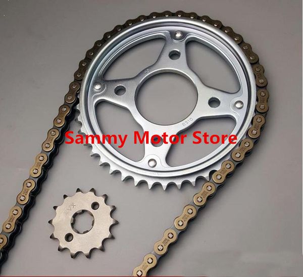 sdh150-15-19-21 roller motorcycle chain with 39t/42t/43t/45t 15t front rear sprockets
sdh150-15-19-21 roller motorcycle chain with 39t/42t/43t/45t 15t front rear sprockets