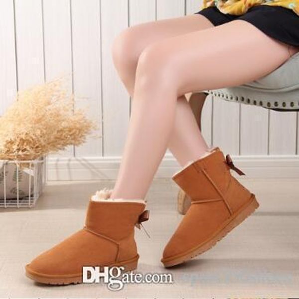 2019 new women snow boots australia style waterproof cow suede leather winter lady outdoor boots brand ivg size us3-14, Black
2019 new women snow boots australia style waterproof cow suede leather winter lady outdoor boots brand ivg size us3-14, Black