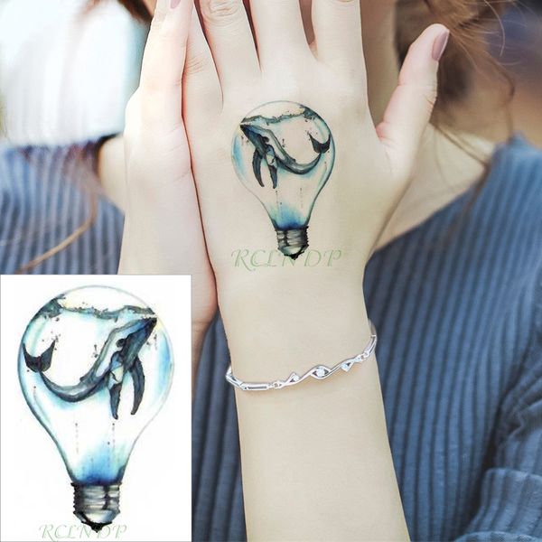 waterproof temporary tattoo sticker whale in bulb sea water fake tatto flash tatoo hand leg arm back for kid men women child
waterproof temporary tattoo sticker whale in bulb sea water fake tatto flash tatoo hand leg arm back for kid men women child
