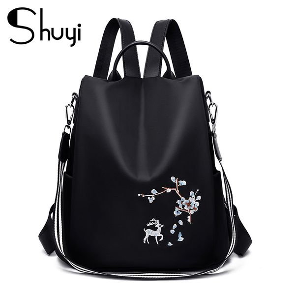 elegant women embroidery backpacks mochila feminina 3 in 1 light school bag for girls rucksack anti-theft design travel backpack
elegant women embroidery backpacks mochila feminina 3 in 1 light school bag for girls rucksack anti-theft design travel backpack