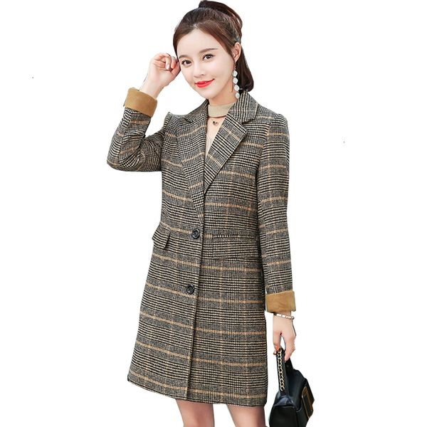 women's wool & blends spring women jas herfst style long rooster slim elegant casaco feminino ym379, Black
women's wool & blends spring women jas herfst style long rooster slim elegant casaco feminino ym379, Black
