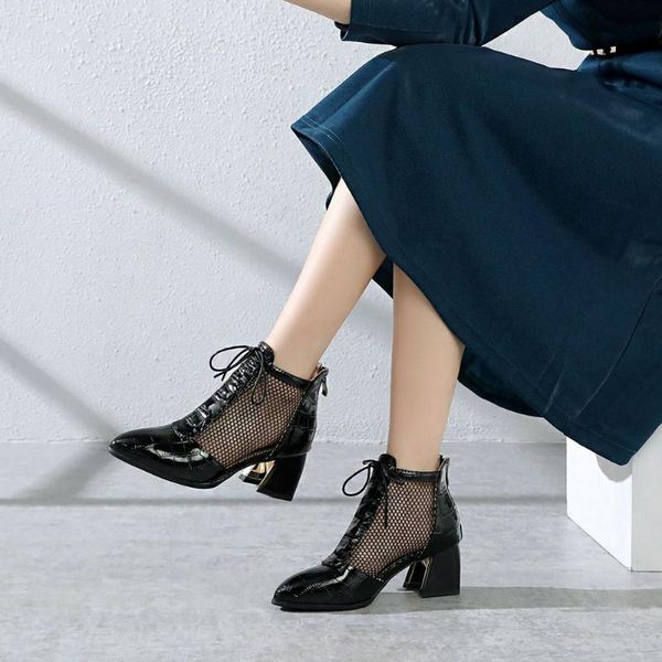 lapolaka new fashion plus size 50 hoof heels ankle boots woman shoes zip up solid summer boots women shoes footwear, Black
lapolaka new fashion plus size 50 hoof heels ankle boots woman shoes zip up solid summer boots women shoes footwear, Black