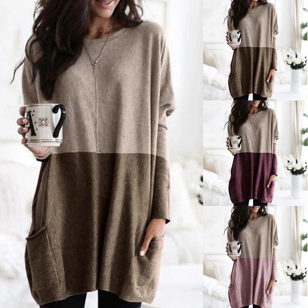 tshirt women patchwork long sleeve sweatshirt loose pocket daily poleras camiseta mujer women harajuku t shirt camisas, White
tshirt women patchwork long sleeve sweatshirt loose pocket daily poleras camiseta mujer women harajuku t shirt camisas, White