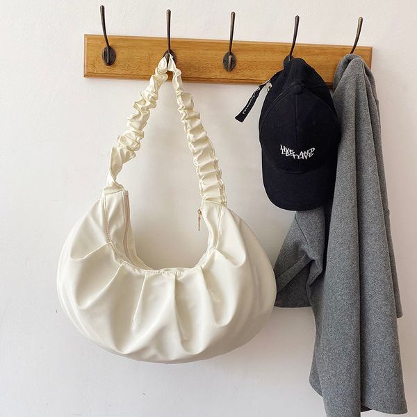 nylon ruched ladies hobos handbag for travel fashion women tote shopping bag large capacity baby blue female folds shoulder bags
nylon ruched ladies hobos handbag for travel fashion women tote shopping bag large capacity baby blue female folds shoulder bags