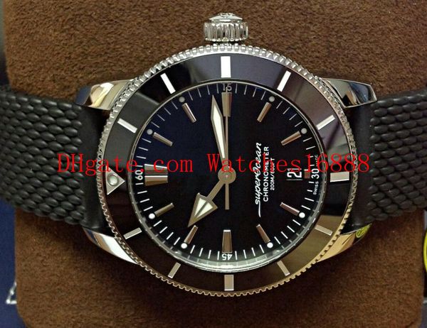 luxury superocean heritage ii ab2030 black dial men's automatic machinery watch rubber band mens wrist watches, Slivery;brown
luxury superocean heritage ii ab2030 black dial men's automatic machinery watch rubber band mens wrist watches, Slivery;brown