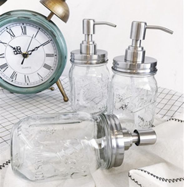 soap dispenser pump stainless steel mason jar countersoap dispensers liquid soap bottle supplies 16oz cyl-yw3923
soap dispenser pump stainless steel mason jar countersoap dispensers liquid soap bottle supplies 16oz cyl-yw3923