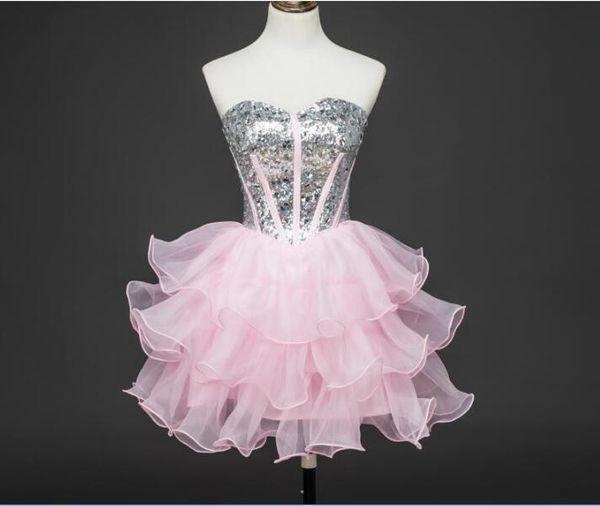 ruffled ball gown sweetheart beaded crystal prom homecoming dress short elegant prom gowns lace up 100% real p, Red
ruffled ball gown sweetheart beaded crystal prom homecoming dress short elegant prom gowns lace up 100% real p, Red
