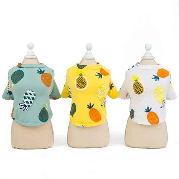 cotton pineapple dog tshirt vest summer soft pet clothes for chihuahua puppy cat clothing for small dogs hawaiian dog shirt suit
cotton pineapple dog tshirt vest summer soft pet clothes for chihuahua puppy cat clothing for small dogs hawaiian dog shirt suit