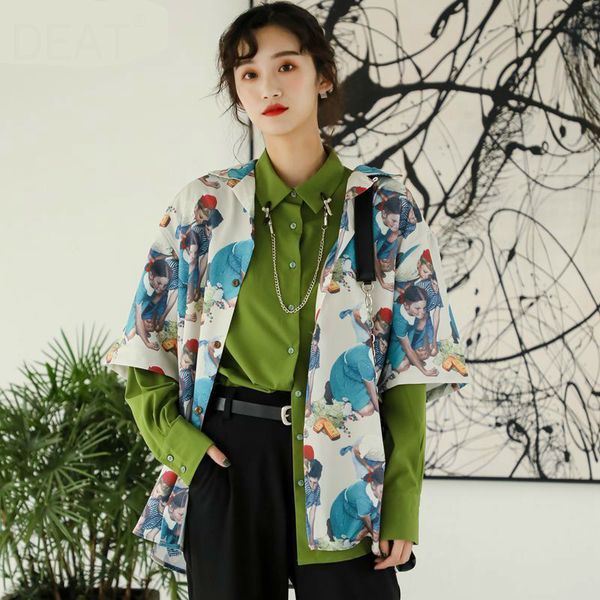 tvvovvin 2019 new summer styles fashion women thin clothes short sleeves turn-down collar printed vintage shirts outfits as793, White
tvvovvin 2019 new summer styles fashion women thin clothes short sleeves turn-down collar printed vintage shirts outfits as793, White