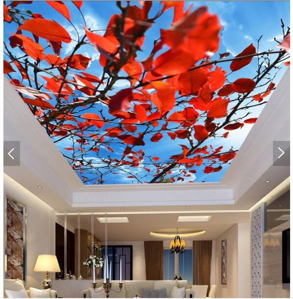 3d ceiling murals wallpaper custom p beautiful blue sky and red leaves living room home decor 3d wall mural wallpaper for walls 3d
3d ceiling murals wallpaper custom p beautiful blue sky and red leaves living room home decor 3d wall mural wallpaper for walls 3d