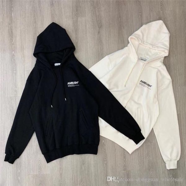 ambush hoodie men women 1a:1 men's designer solid ab sweatshirts hip hop ambush pullover h22x20, Black
ambush hoodie men women 1a:1 men's designer solid ab sweatshirts hip hop ambush pullover h22x20, Black