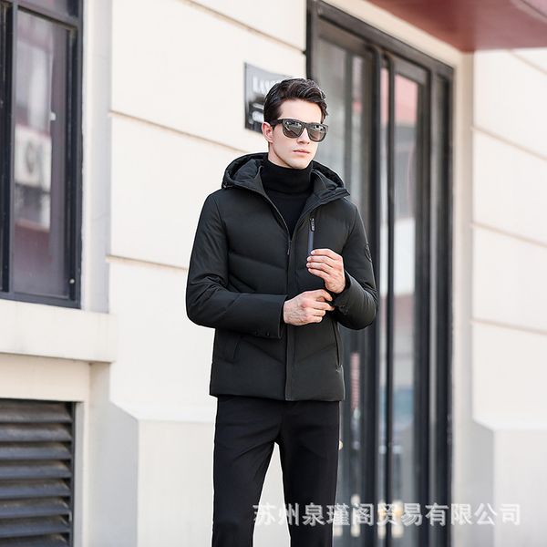 down jacket men's down jacket short hooded 2019 winter new style plus-sized cotton-padded clothes celebrity inspired, Black
down jacket men's down jacket short hooded 2019 winter new style plus-sized cotton-padded clothes celebrity inspired, Black