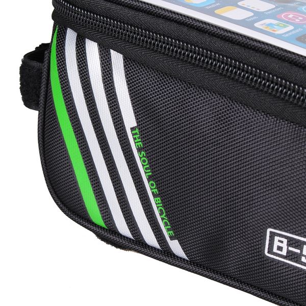 b-soul 1.5 l/5.5 inch bicycle bag bike front frame waterproof touch screen cycling tube storage for mobile phone panniers & bags
b-soul 1.5 l/5.5 inch bicycle bag bike front frame waterproof touch screen cycling tube storage for mobile phone panniers & bags