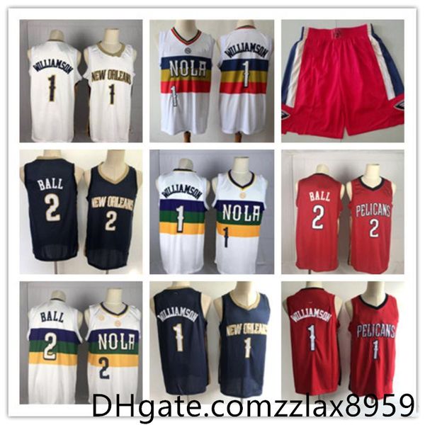mens new throwback jersey zion 1 williamson lonzo orleans nba 2 ball basketball shorts pelicans basketball jerseys, Black;red
mens new throwback jersey zion 1 williamson lonzo orleans nba 2 ball basketball shorts pelicans basketball jerseys, Black;red