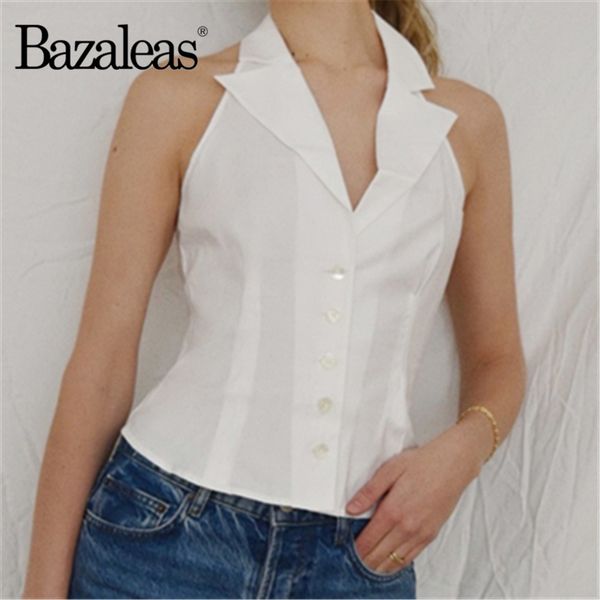 bazaleas vintage cotton white women camis slim turn down collar women fashion sleeveless tank top
bazaleas vintage cotton white women camis slim turn down collar women fashion sleeveless tank top