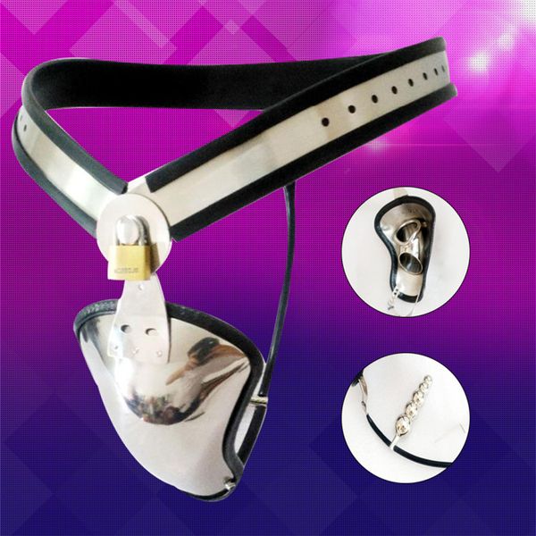 new design male chastity belt with plug with defecation hole stainless steel adjustable chastity device cock cage toys for men
new design male chastity belt with plug with defecation hole stainless steel adjustable chastity device cock cage toys for men
