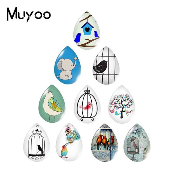2019 new lovely bird with birdcage tear drop cabochon birds glass cabochons art p hand craft jewelry, Blue;slivery
2019 new lovely bird with birdcage tear drop cabochon birds glass cabochons art p hand craft jewelry, Blue;slivery