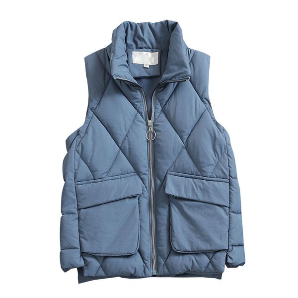 jaycosin 2019 female winter warm leisure slim zipper waistcoat pockets loose thick solid color comfortable sleeveless coat 116#4, Black;white
jaycosin 2019 female winter warm leisure slim zipper waistcoat pockets loose thick solid color comfortable sleeveless coat 116#4, Black;white