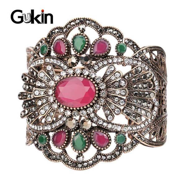 gukin women's bracelets can adjust size gold color big bracelet vintage boho jewelry party accessories 2020 new, Black
gukin women's bracelets can adjust size gold color big bracelet vintage boho jewelry party accessories 2020 new, Black