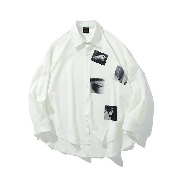 heyguys small p 3d print casual shirts men long sleeve 2019 harajuku streetwear solid color japanese shirt hip hop shirts, White;black
heyguys small p 3d print casual shirts men long sleeve 2019 harajuku streetwear solid color japanese shirt hip hop shirts, White;black