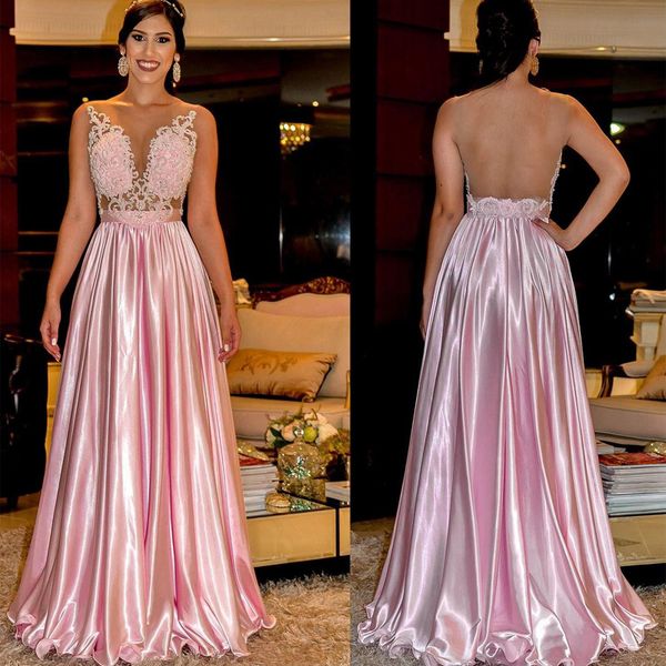 sheer bodice with pearls long prom dress illusion back floor length pageant dress custom made evening gowns sleevesless, Black 
sheer bodice with pearls long prom dress illusion back floor length pageant dress custom made evening gowns sleevesless, Black