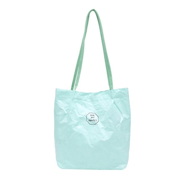 women's handbags retro kraft paper splash-proof bag casual solid color letter "are you ready" handbag multicolor selection
women's handbags retro kraft paper splash-proof bag casual solid color letter "are you ready" handbag multicolor selection