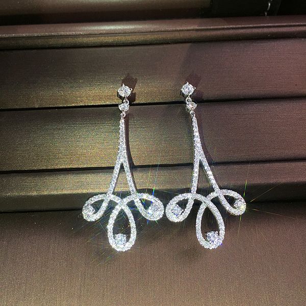 choucong brand new luxury jewelry 925 sterling silver pave white sapphire pave cz diamond flower drop earring women wedding dangle earrings
choucong brand new luxury jewelry 925 sterling silver pave white sapphire pave cz diamond flower drop earring women wedding dangle earrings