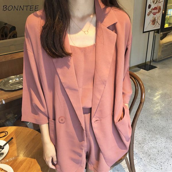 blazers women thin smooth single button notched slim simple all-match solid kawaii korean style blazer womens elegant lady coat, White;black
blazers women thin smooth single button notched slim simple all-match solid kawaii korean style blazer womens elegant lady coat, White;black