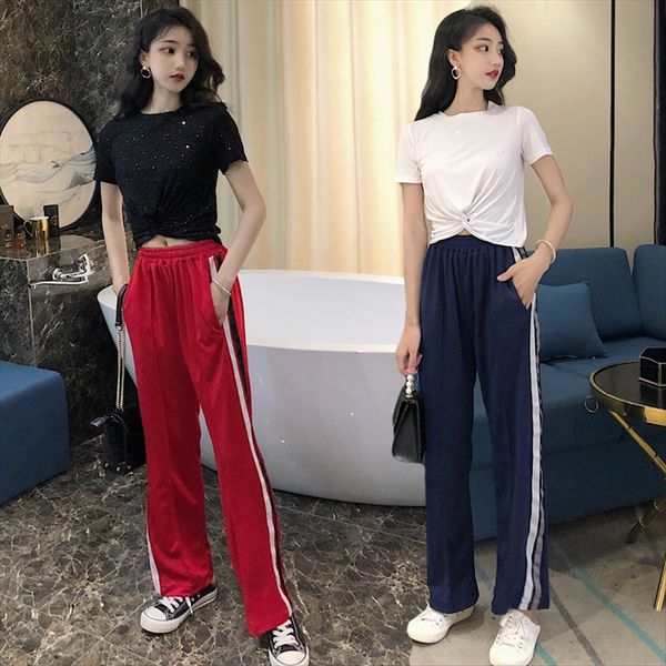 summer clothes t-shirt sports pants scheming bright silk short navel t-shirt women's short sleeve 2020 sports pants two-piece s, White
summer clothes t-shirt sports pants scheming bright silk short navel t-shirt women's short sleeve 2020 sports pants two-piece s, White