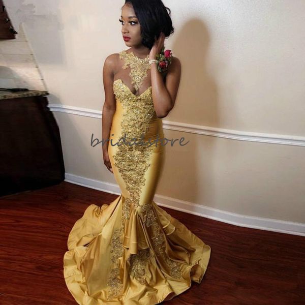 ogstuff gold prom dresses mermaid appliques beaded elegant evening gowns 2020 plus size african formal prom dress jewel neck robes de soirée, Black
ogstuff gold prom dresses mermaid appliques beaded elegant evening gowns 2020 plus size african formal prom dress jewel neck robes de soirée, Black