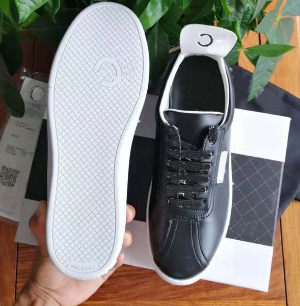 real leather sneakers trainers designer shoes womens casual shoes running shoes huaraches size 35-40 with box ch2, Black
real leather sneakers trainers designer shoes womens casual shoes running shoes huaraches size 35-40 with box ch2, Black