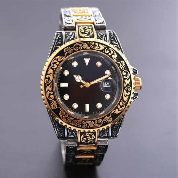 relogio masculino mens watches wist fashion Black Dial With Calendar Bracklet Folding Clasp Master Male giftluxury Men Watches
relogio masculino mens watches wist fashion Black Dial With Calendar Bracklet Folding Clasp Master Male giftluxury Men Watches