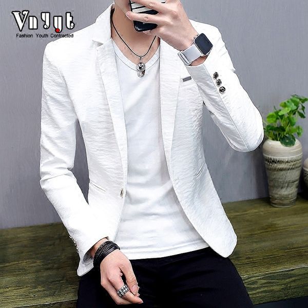 formal classic casual blazer dress buttons suit slim fit blazer office streetwear red jackets tunica hombre mens clothing kk60xx, White;black
formal classic casual blazer dress buttons suit slim fit blazer office streetwear red jackets tunica hombre mens clothing kk60xx, White;black