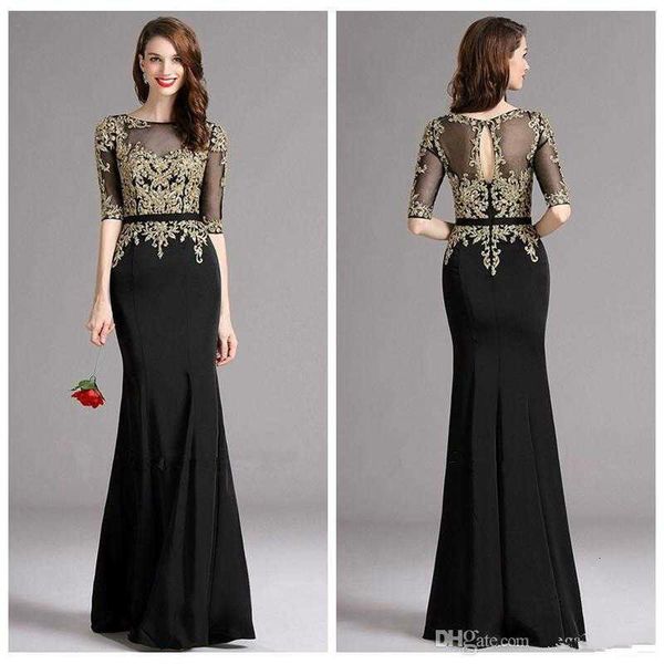 2020 new sheer half sleeve gold lace appliqued scoop neck mermaid bridesmaid dress keyhole jersey gown honor of maid custom formal vestidos, White;pink
2020 new sheer half sleeve gold lace appliqued scoop neck mermaid bridesmaid dress keyhole jersey gown honor of maid custom formal vestidos, White;pink