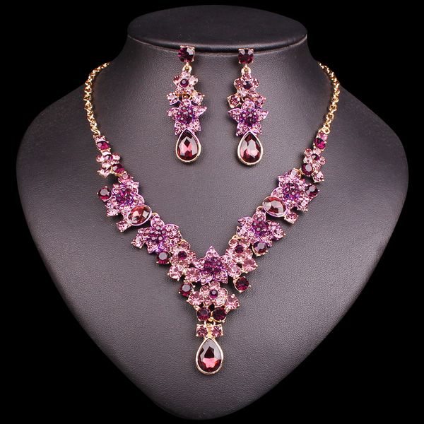 fashion crystal pendant statement necklace boho gold color chian bridal jewelry party wedding choker jewellery gifts for women, Silver
fashion crystal pendant statement necklace boho gold color chian bridal jewelry party wedding choker jewellery gifts for women, Silver