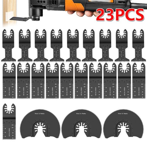 23pcs multi-purpose oscillating saw blades set for dremel renovator power woodworking multi tools
23pcs multi-purpose oscillating saw blades set for dremel renovator power woodworking multi tools